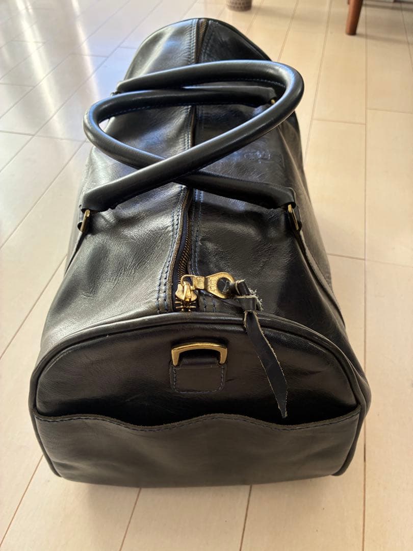 SANDAST ボストン BOSTON 日本廃番品 ネイビー