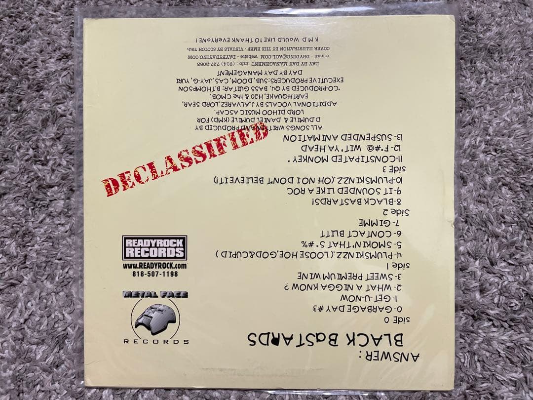 洋楽 KMD / Bl_ck B_st_rds 1st press MF DOOM