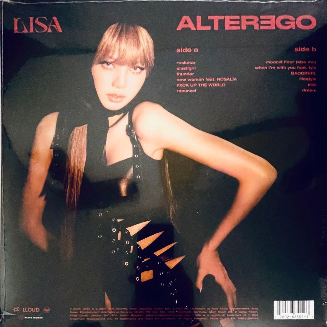 Alter Ego LISA LP レコード　BLACKPINK　Tyla