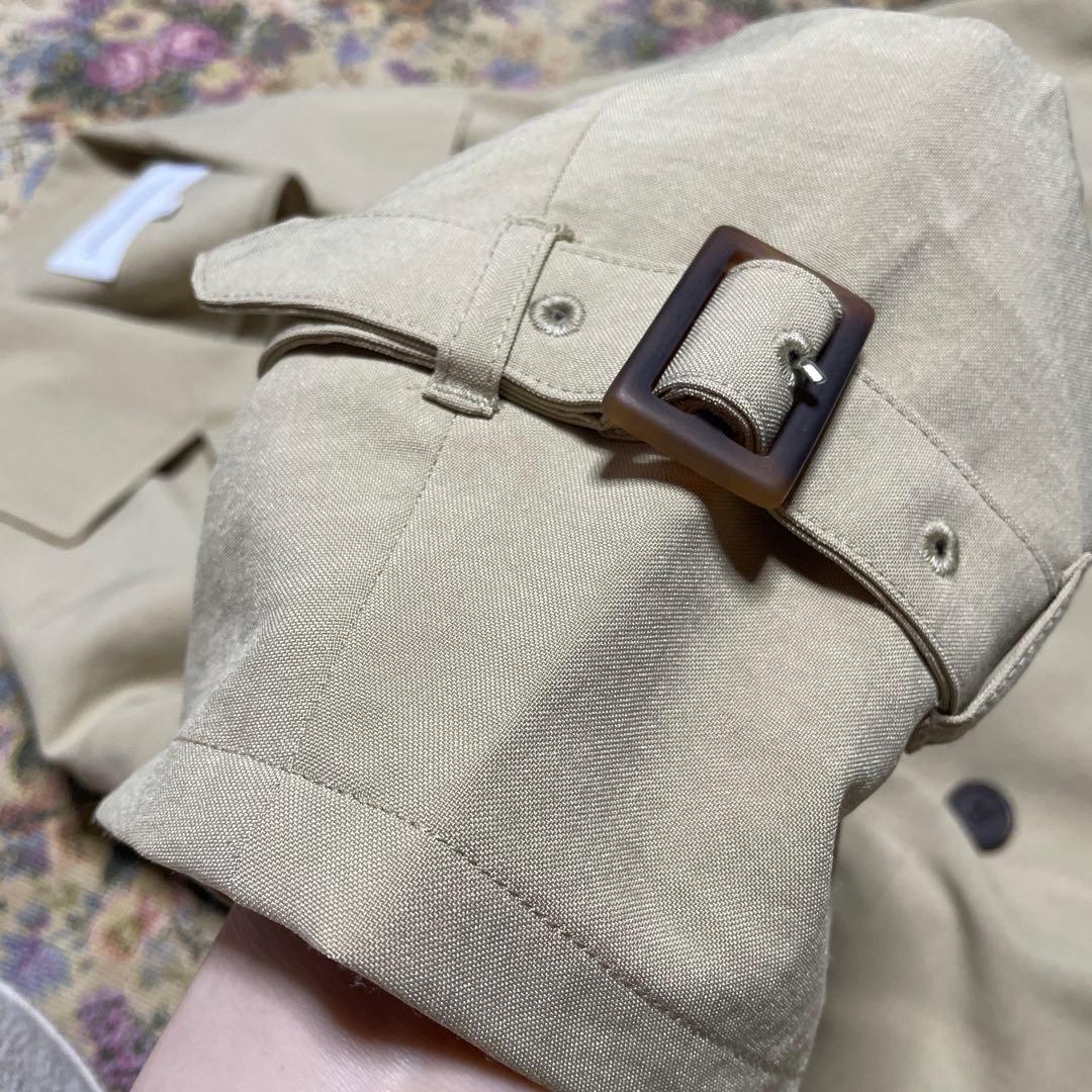 ほぼ新品＊URBAN RESEARCH ウエストドロストトレンチコート防花粉加工