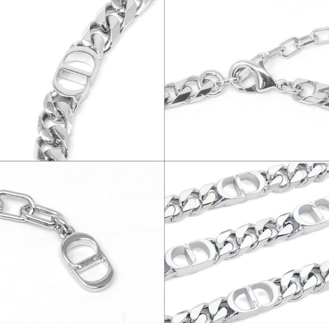 定価11万【最終値下げ】ChristianDioアイコンチェーンリンクネックレス