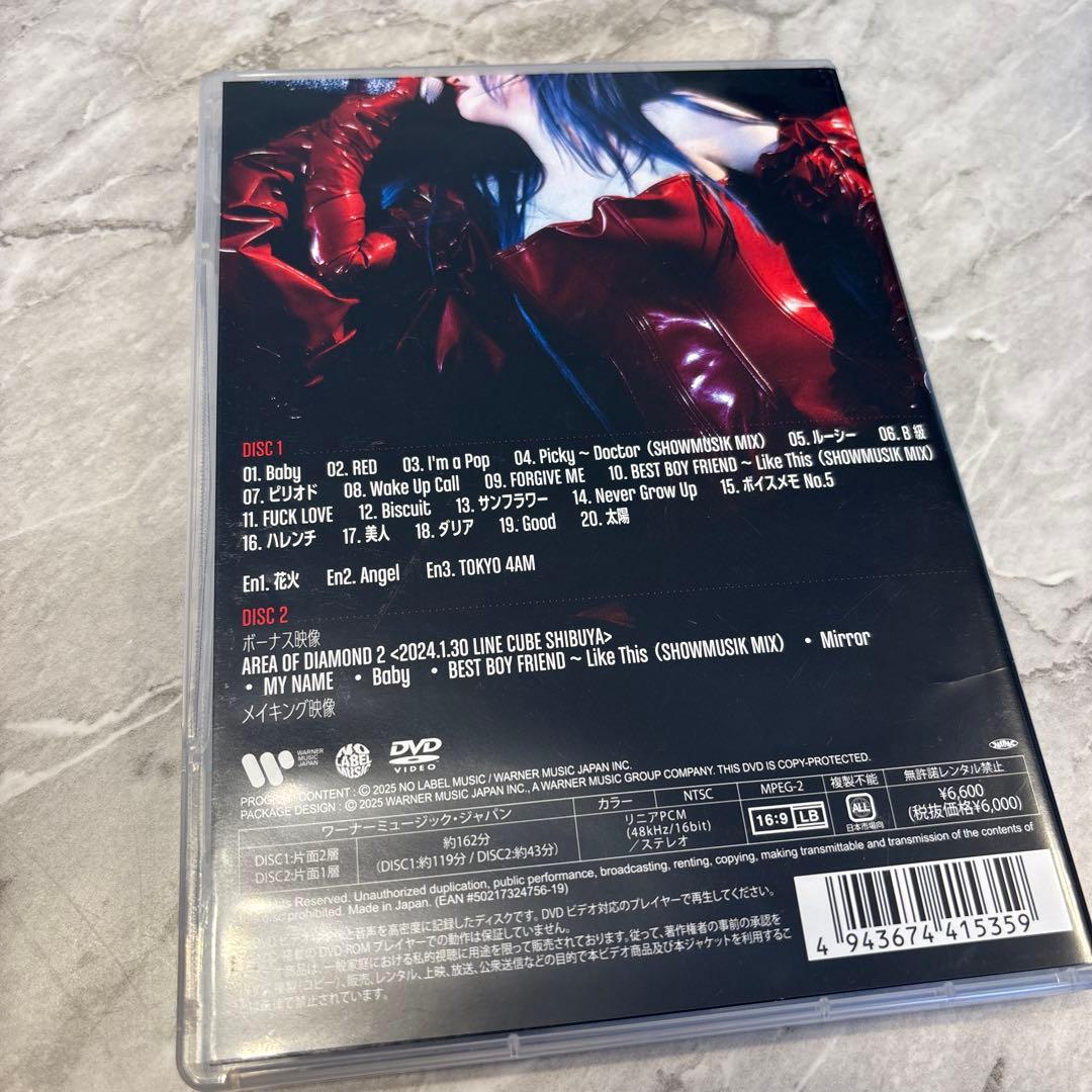 AREA DIAMOND 1.2 CHANMINA DVD まとめ売り