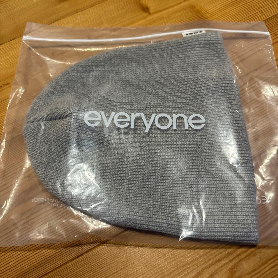帽子 everyone cotton beanie (GRAY)