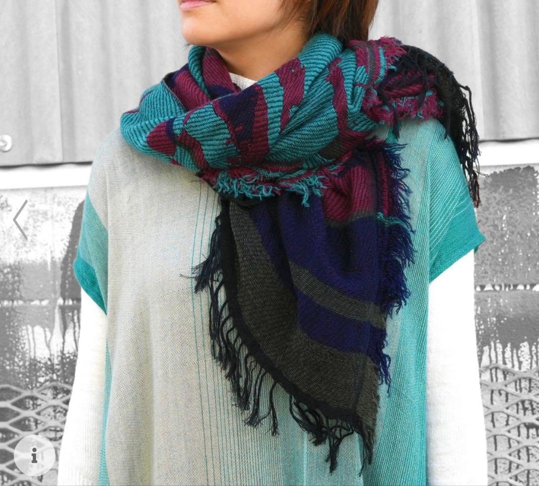 tamaki niime タマキニイメ　JQ shawl MIDDLE