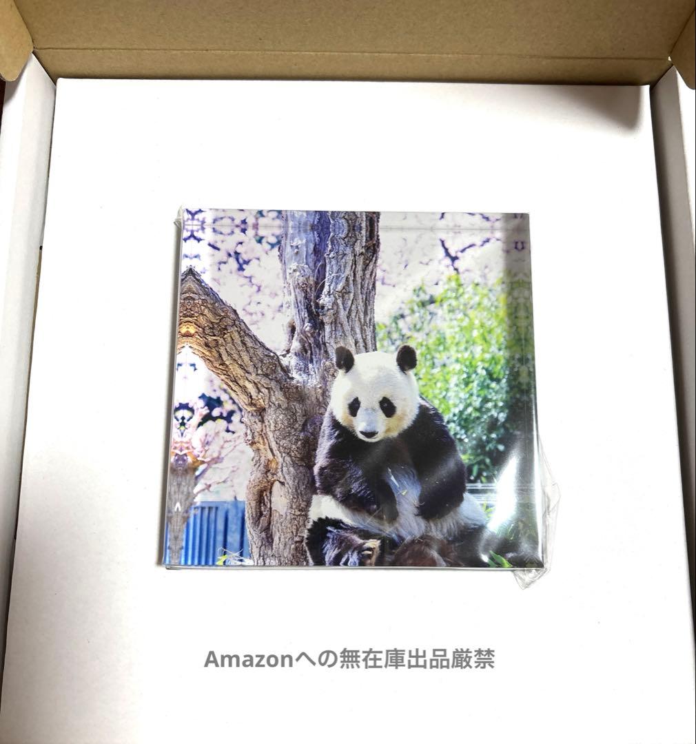 王子動物園　お花見タンタン28th anniversary 特製アクリルブロック