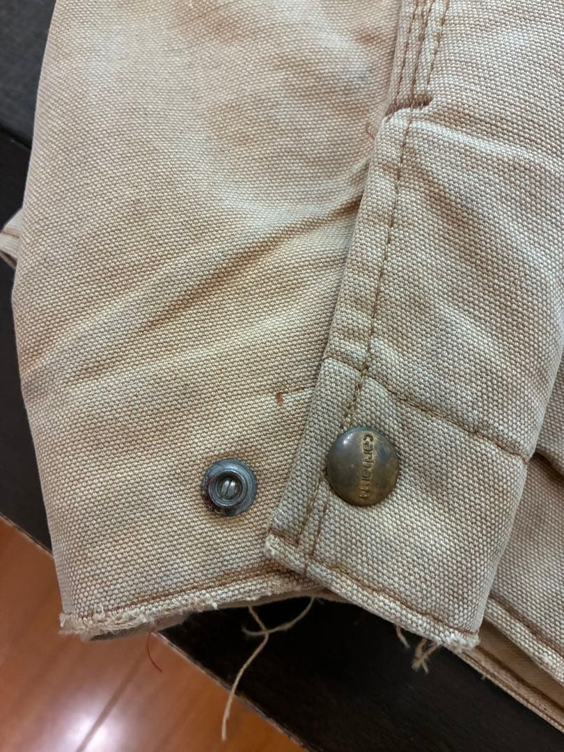 Carhartt デトロイトサイズ38 ベージュ 1966年～1970年代