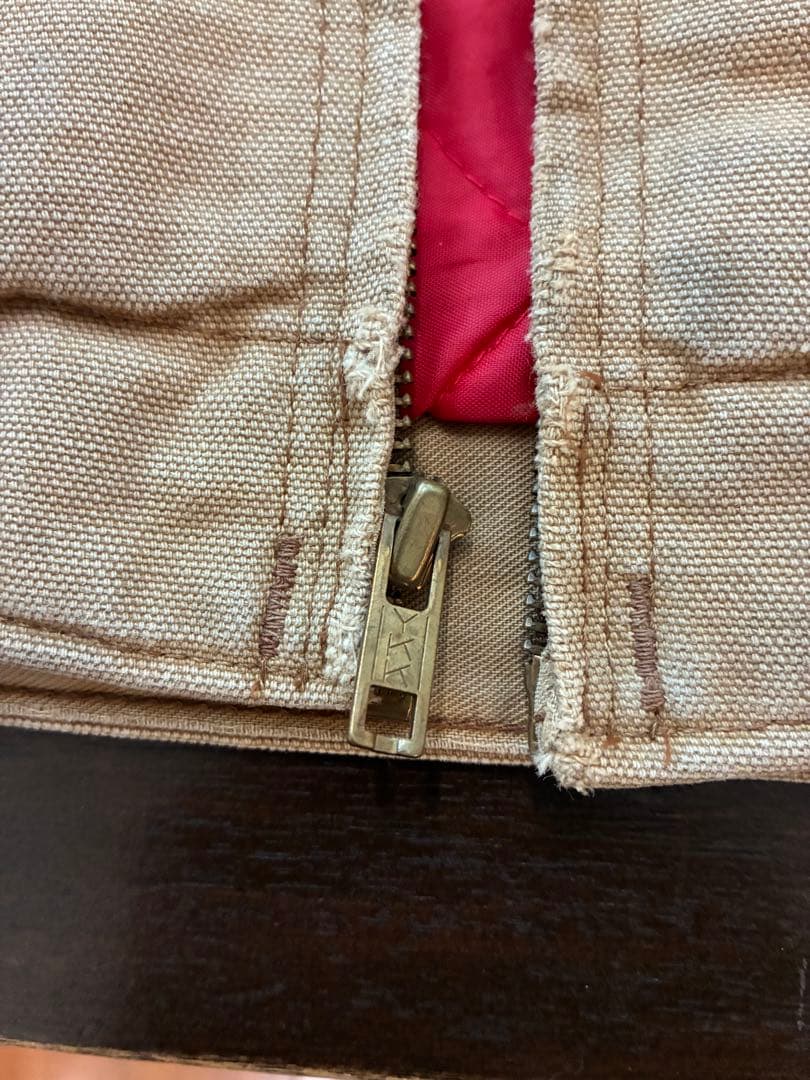 Carhartt デトロイトサイズ38 ベージュ 1966年～1970年代