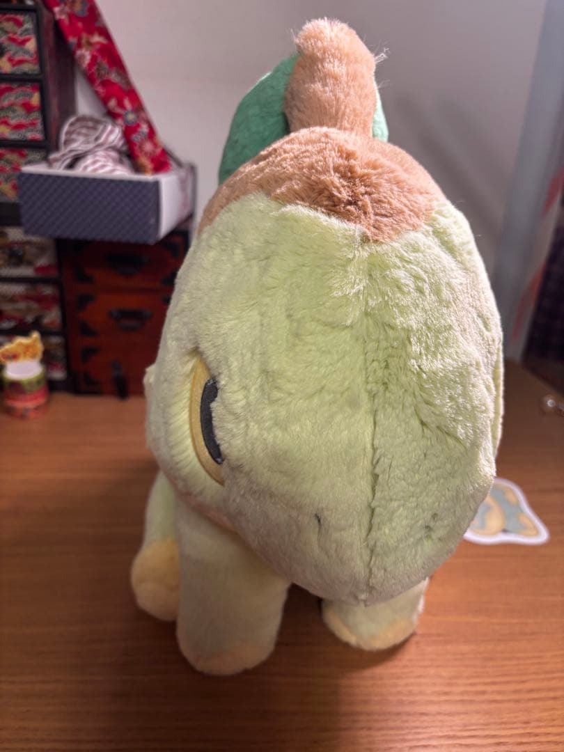 ナエトル　ふわふわ抱きぐるみ　タグ付き