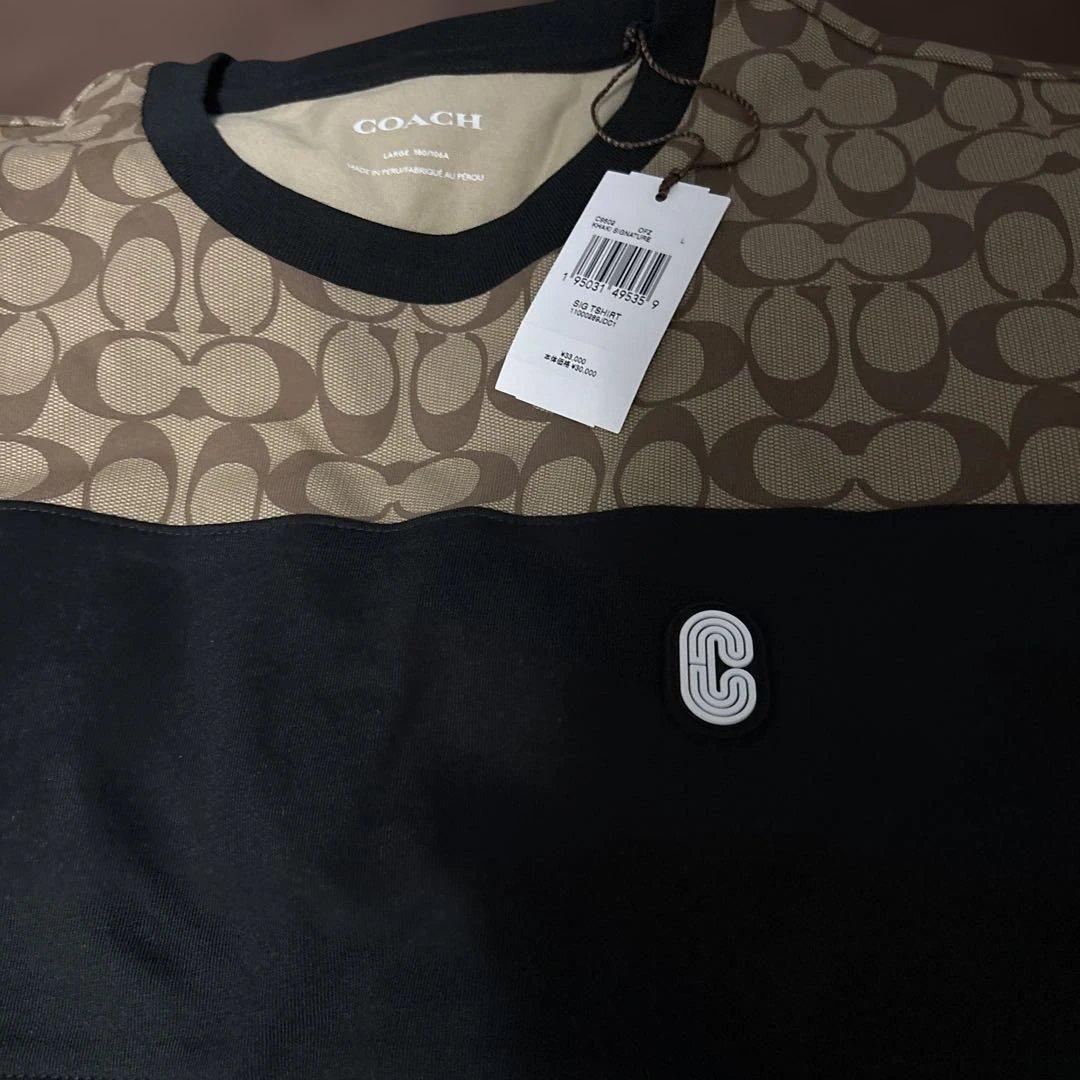 coach コーチ　シグネチャー　Tシャツ　2枚セット　メンズ　新品　タグ付き