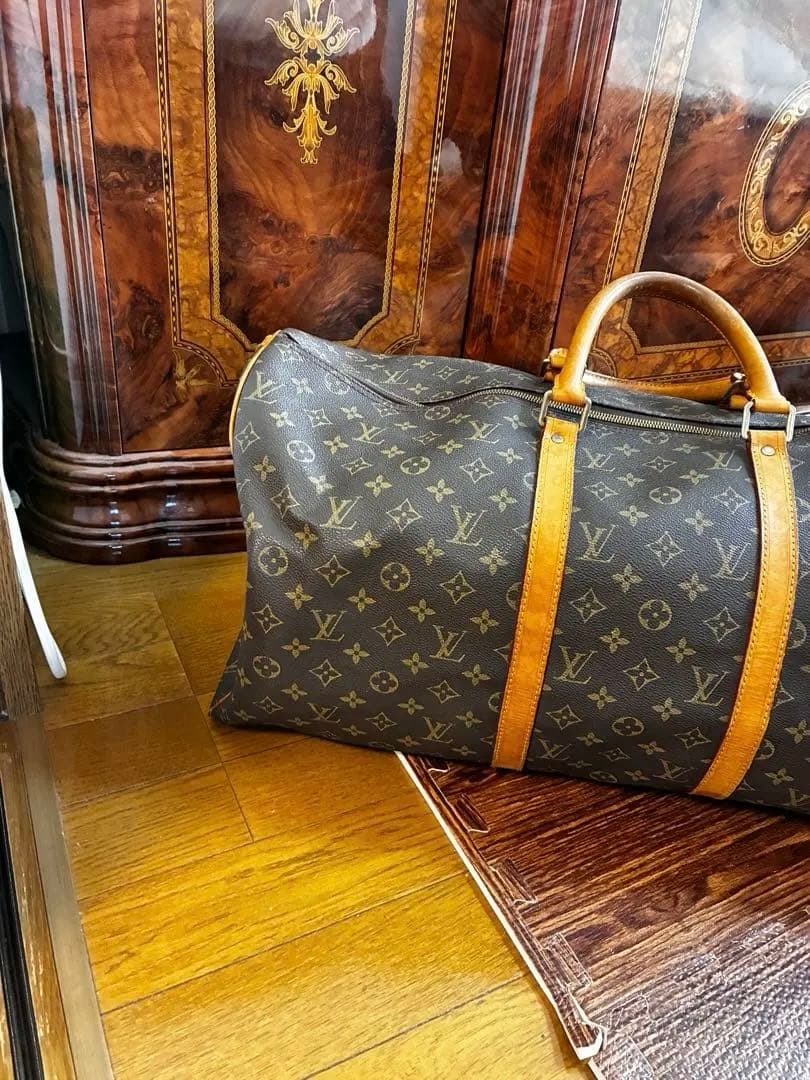 口*炎様 ム*ン様 LOUIS VUITTON ボストンバック　キーポル55