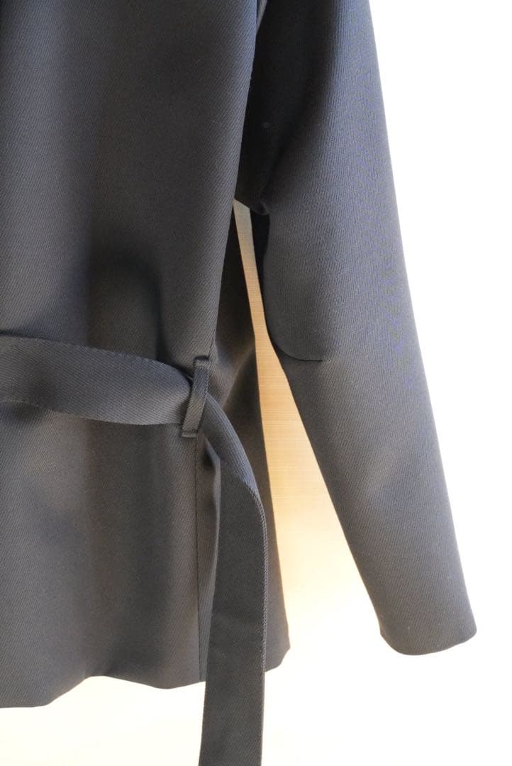 古着売ります ORBIUMローブジャケット黒H.M.Robe2A-3
