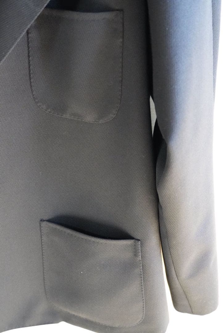 古着売ります ORBIUMローブジャケット黒H.M.Robe2A-3