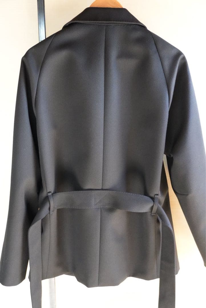 古着売ります ORBIUMローブジャケット黒H.M.Robe2A-3