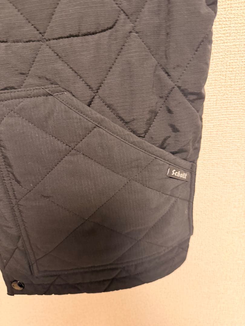 Schott/ショット　キルティング ワークベスト