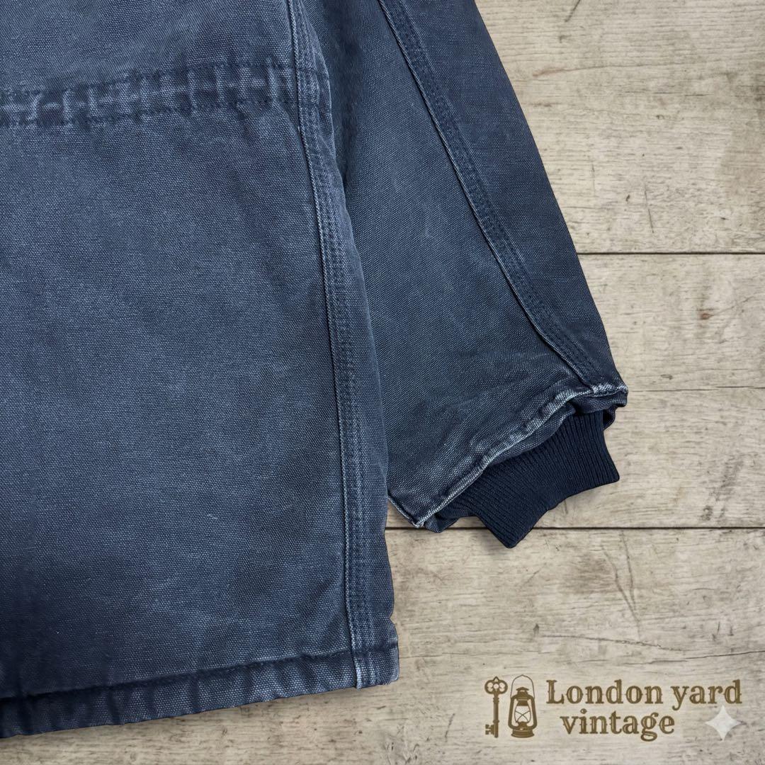 フェード黒 Carhartt ダックジャケット XL相当#820