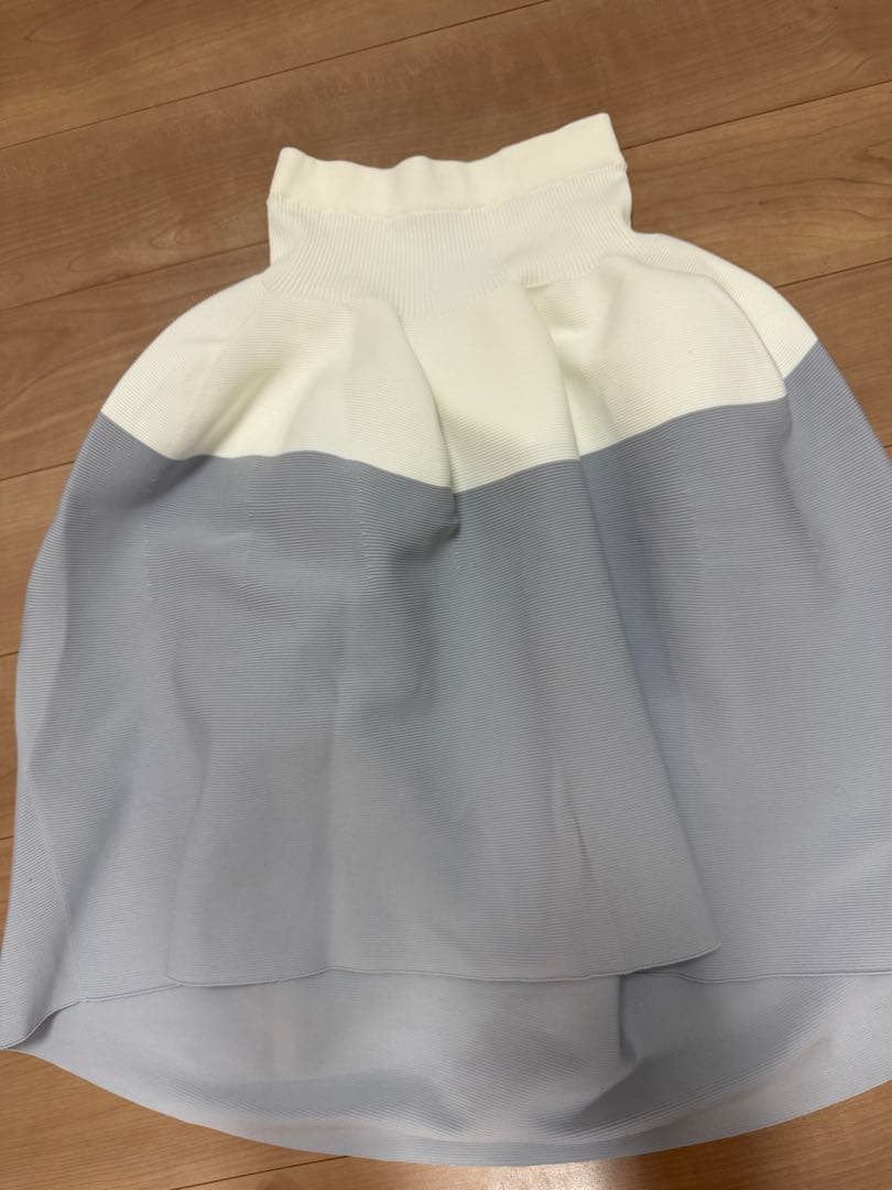 CFCL シーエフシーエル POTTERY ROUNDED HEM SKIRT
