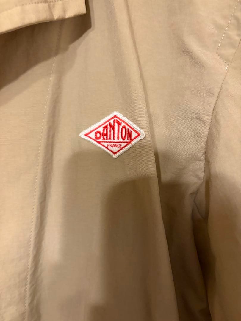 DANTON × BEAMS ナイロン ワークジャケット ベージュ 42