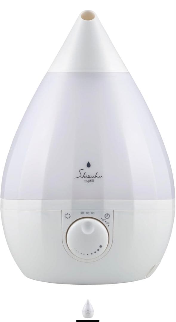 【新品未使用】上部給水超音波式アロマ加湿器ASZ-400