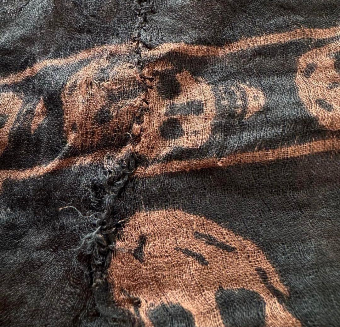 小物 Alexander McQueen BlackSkull Silk Stall