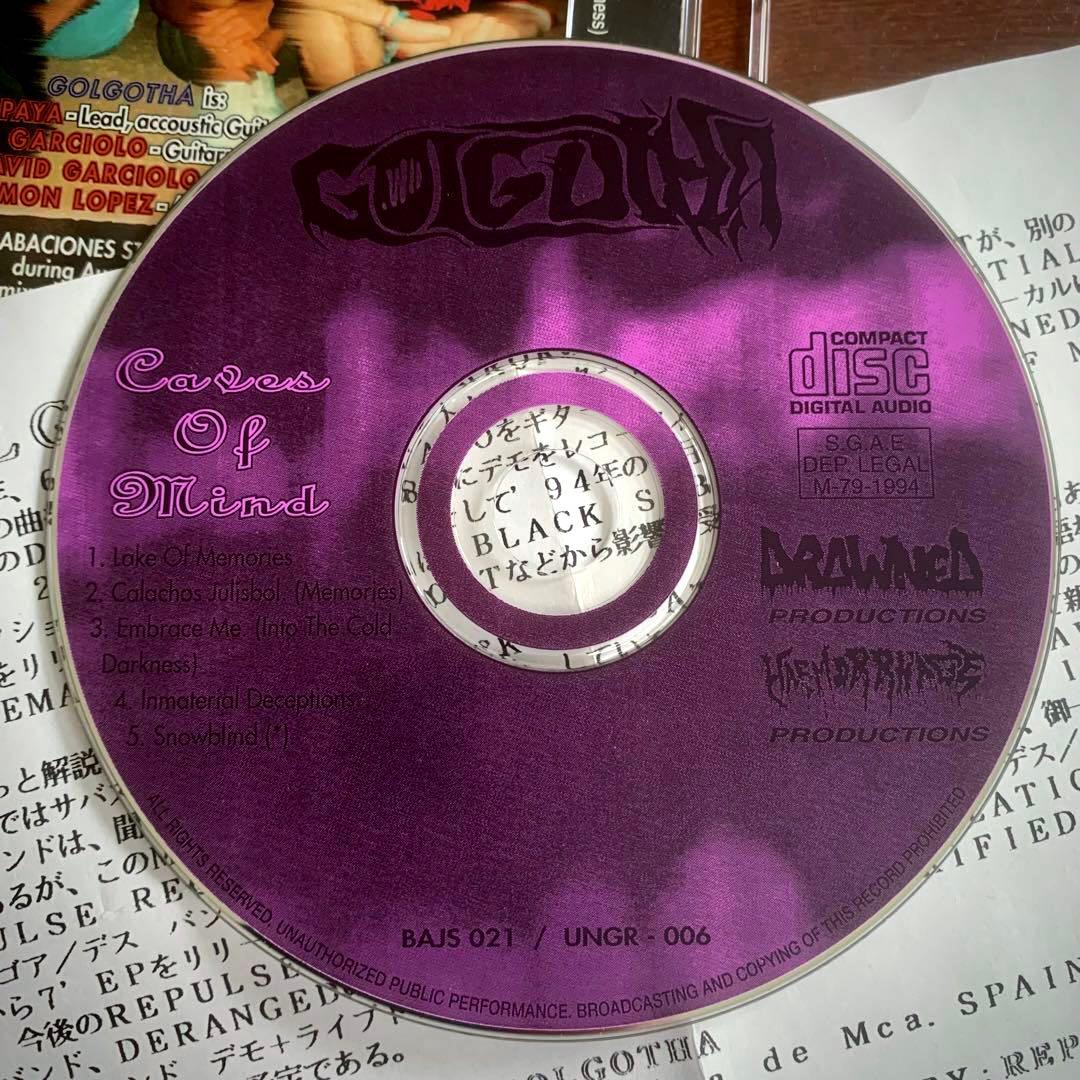 洋楽 GOLGOTHA - Caves of Mind