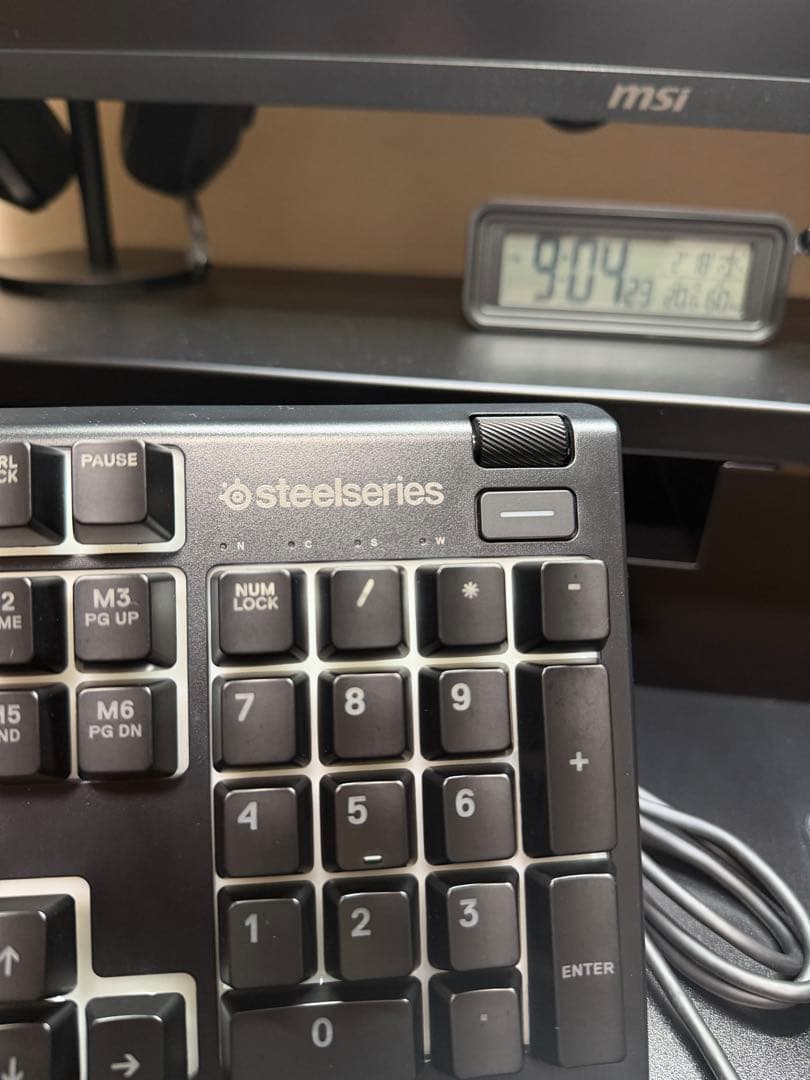 SteelSeries Apex 3 ゲーミングキーボード&マウス