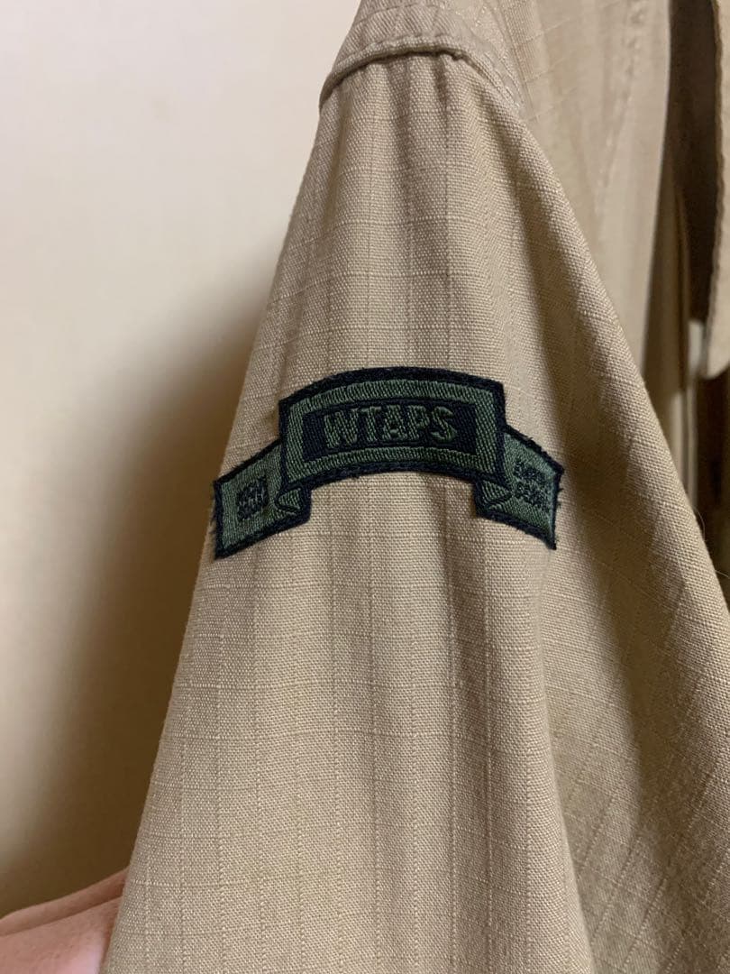 WTAPS ブランド初期　リップストップ　ミリタリージャケット　クロスボーン