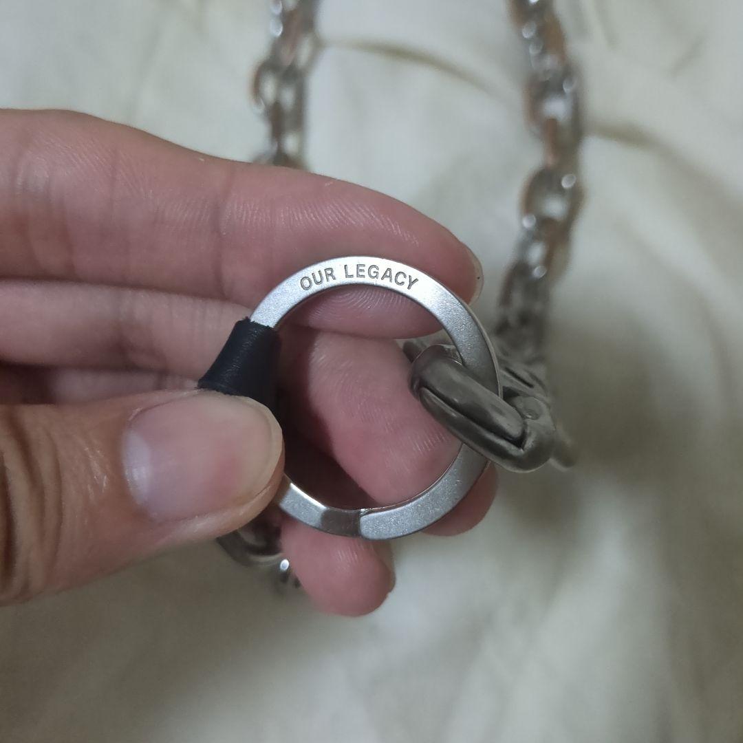 【正規品】OUR LEGACY ラドン チェーンネックレス シルバー