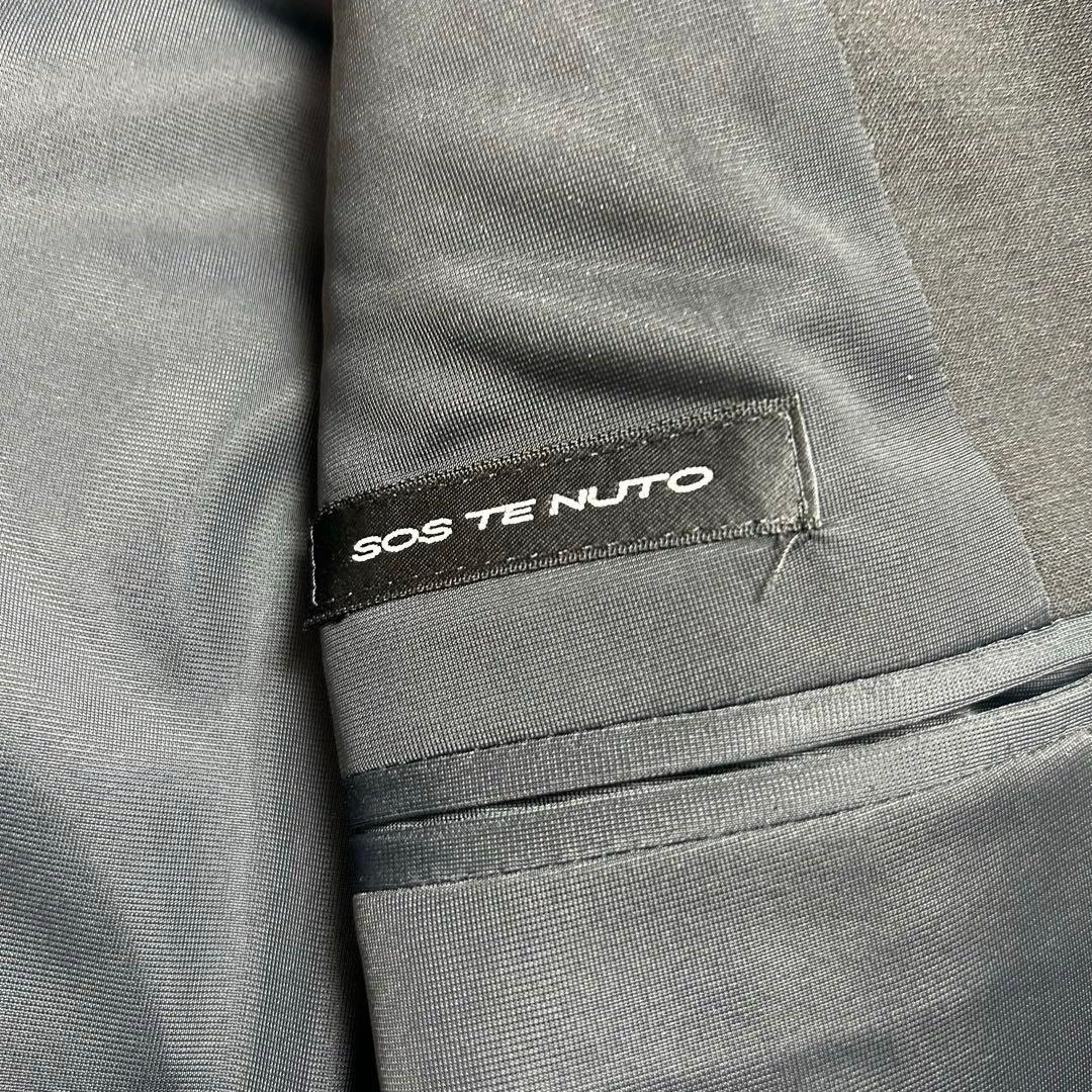 sostenutoジャケット　ブラック　44 S スワロフスキー
