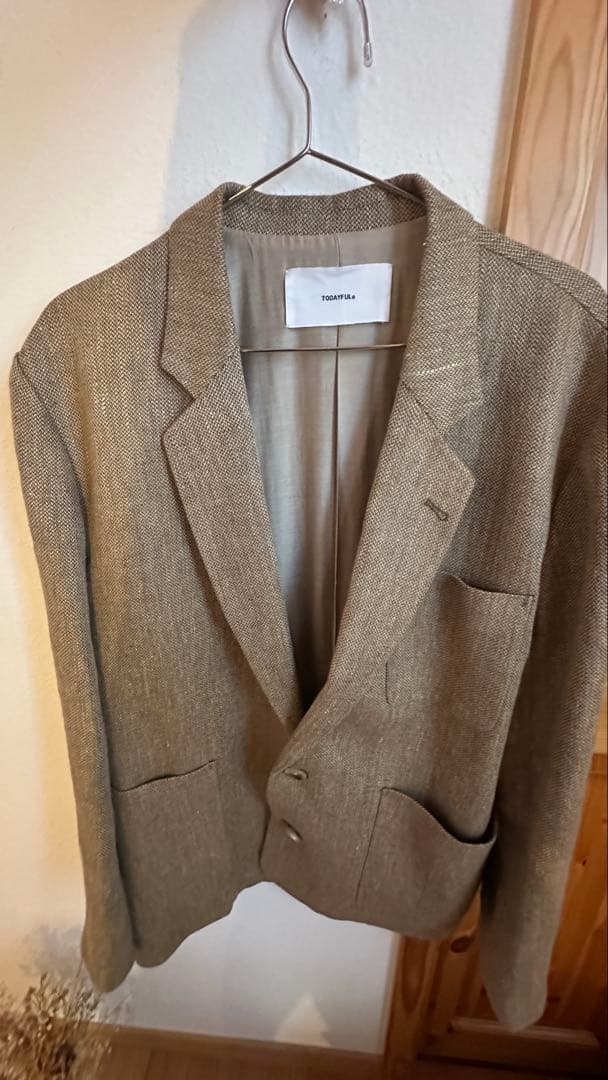 todayful ［Boyfriend Linen Jacket］38