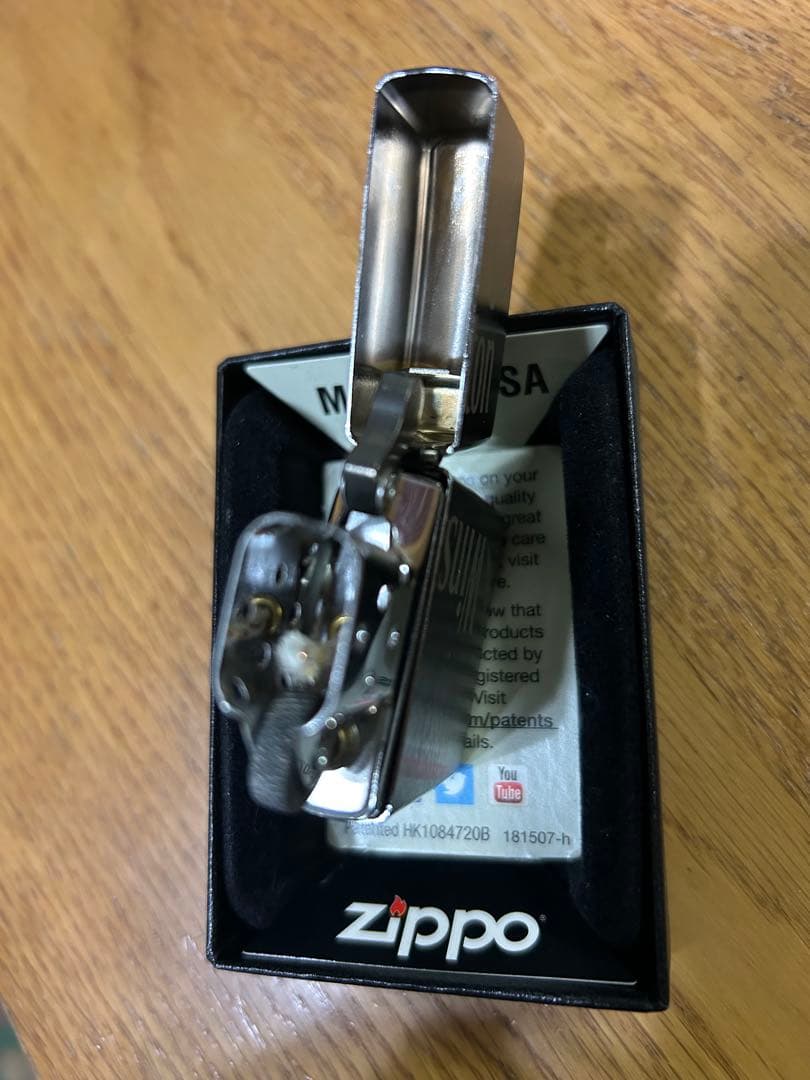Zippoライター Freedom Winston