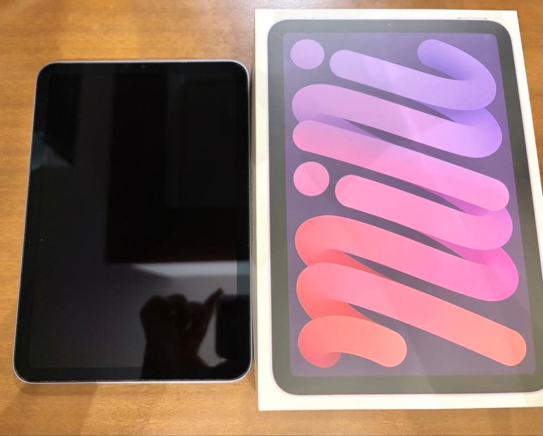 【美品】iPad mini 6 本体64GB wifiモデル　パープル色