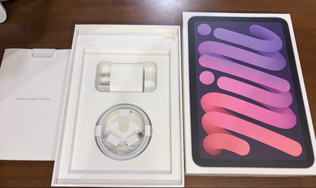 【美品】iPad mini 6 本体64GB wifiモデル　パープル色
