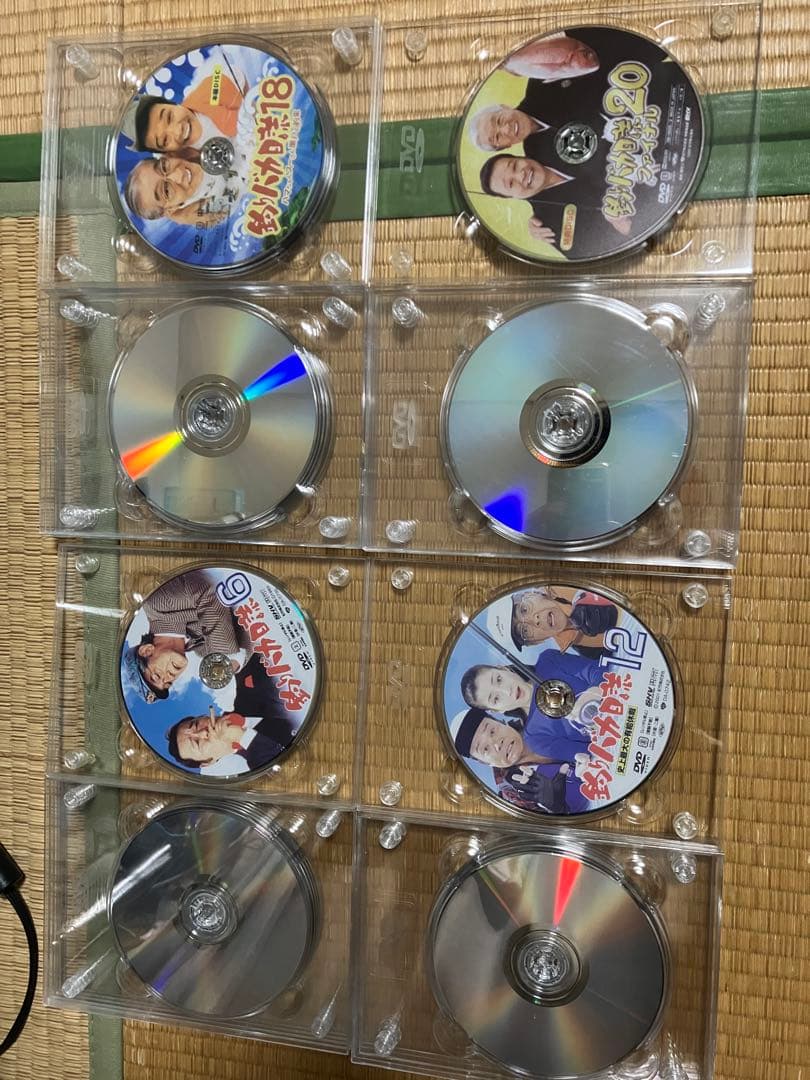 訳ありDVD 釣りバカ日誌大漁箱　全巻セット化粧箱とブックレット無し他不備あり