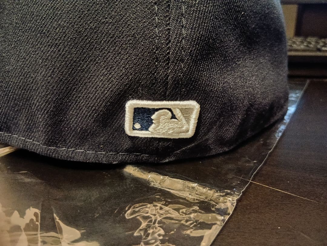 Supreme ネイビー ベースボールキャップ 7 3/4　NEW ERA