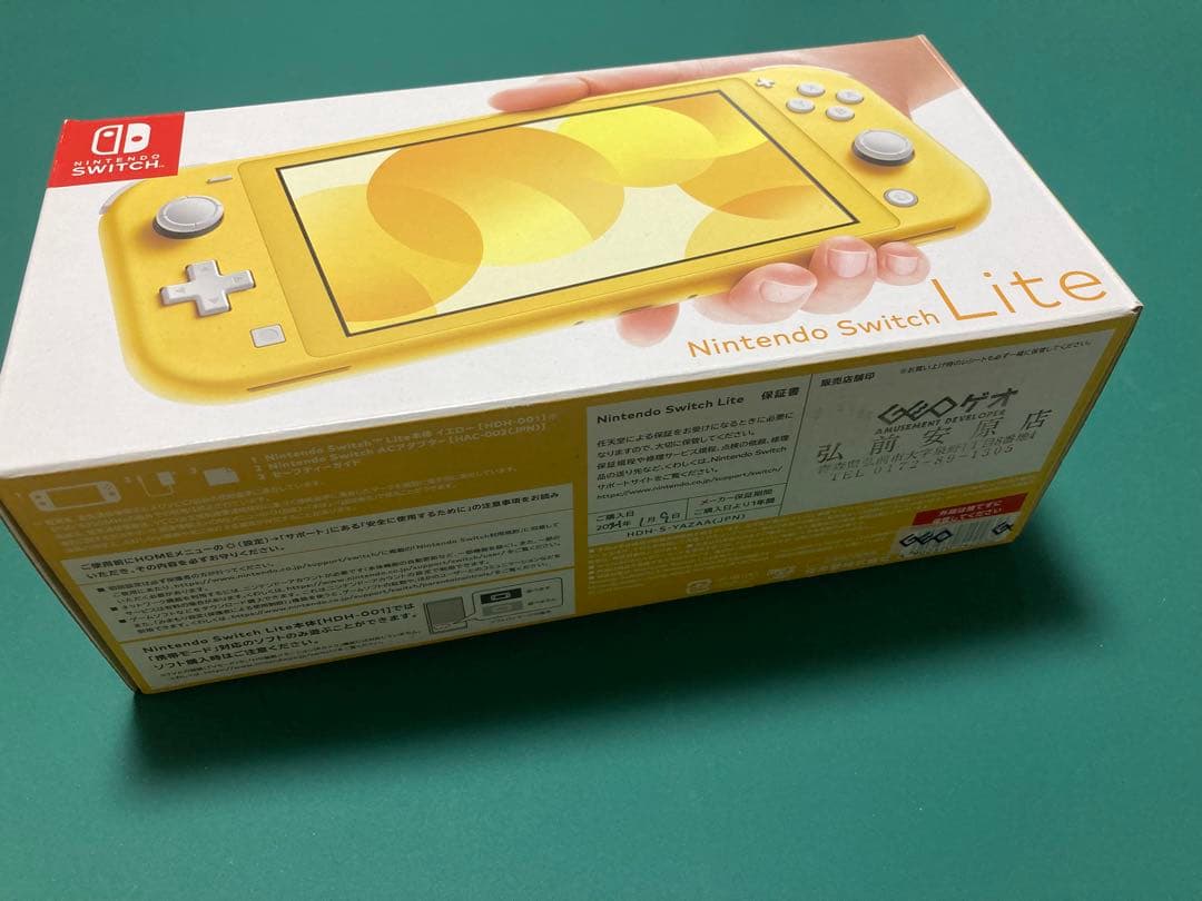 k*7様 Nintendo switch Lite 外箱 充電器 ✳️ジャンク✳