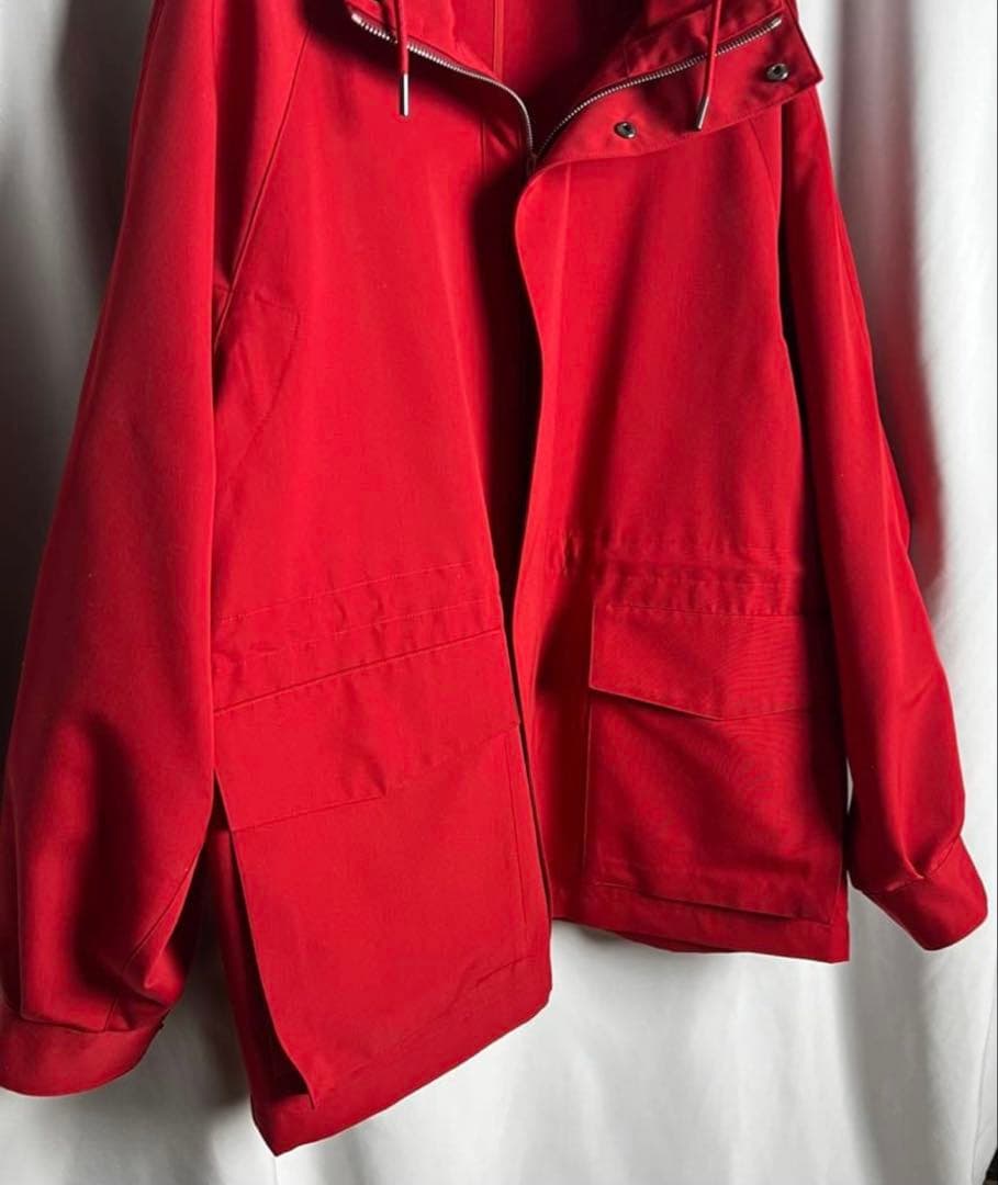 ジャケット・アウター AURALEE 25SSWOOL MAX CANVAS ZIP BLOUSON