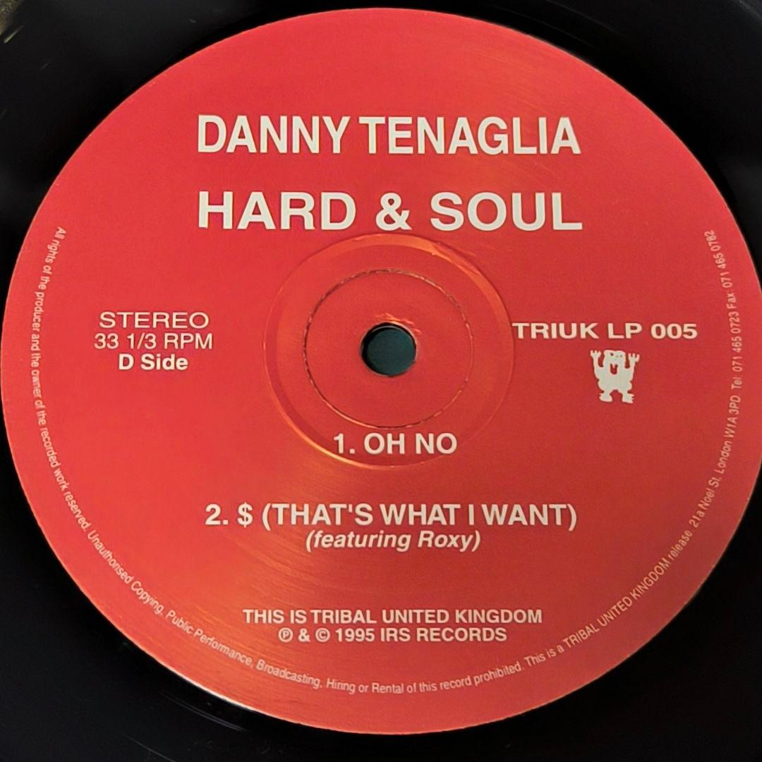 ● Danny Tenaglia – Hard & Soul　 NYハウス　名盤