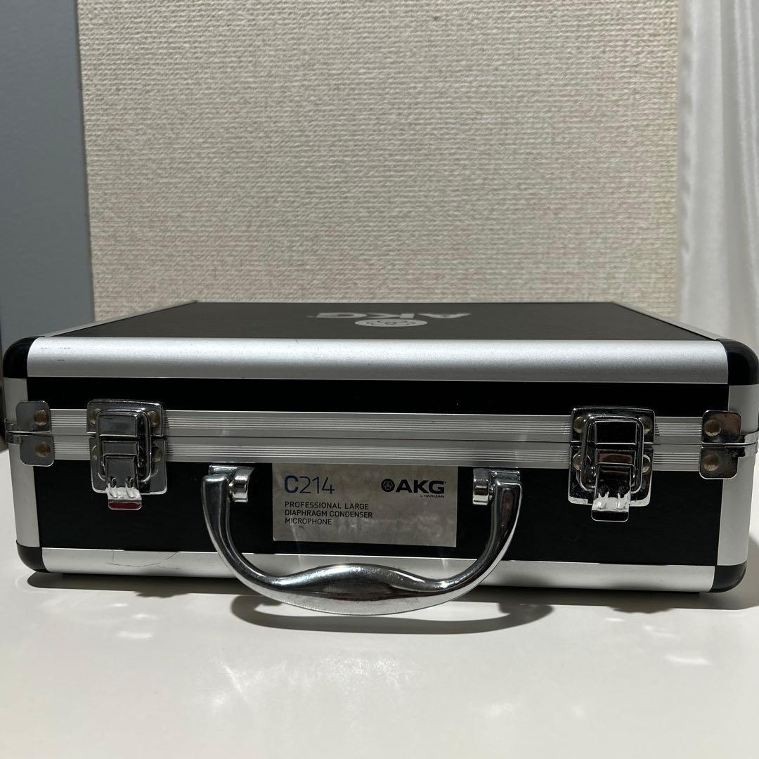 AKG C214 コンデンサーマイク 動作確認済