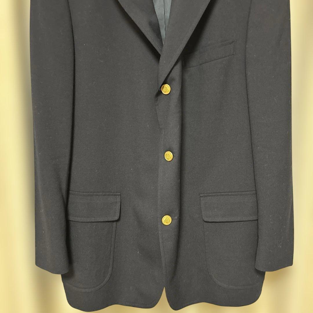 【Brooks Brothers】希少米国製 44RG シングルネイビーブレザー