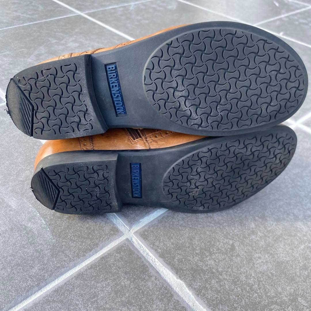 【Birkenstock】ビルケンシュトック　レザーサイドファスナーブーツ