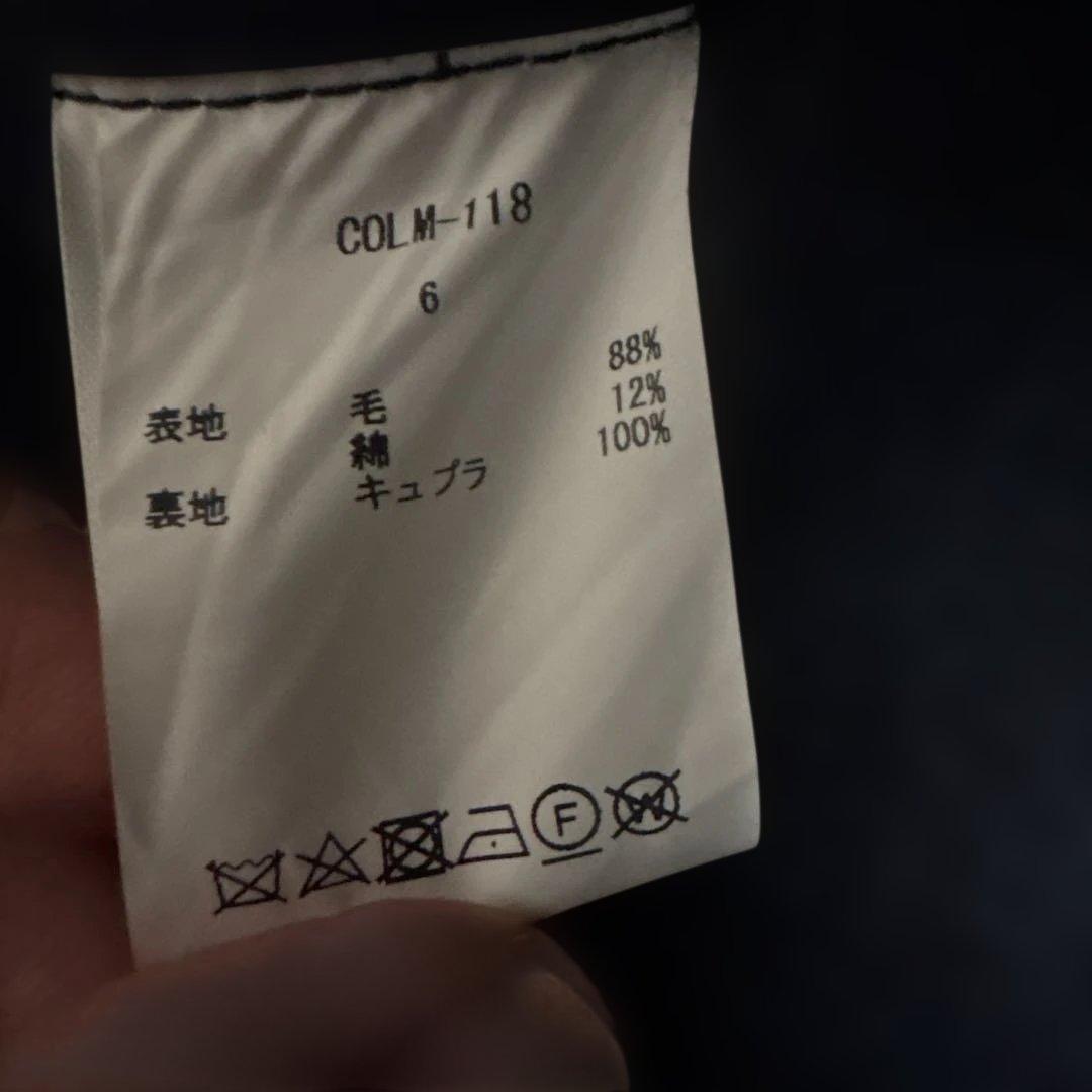 スビンコットン メルトン ダッフルコート　ネイビー　シオタ