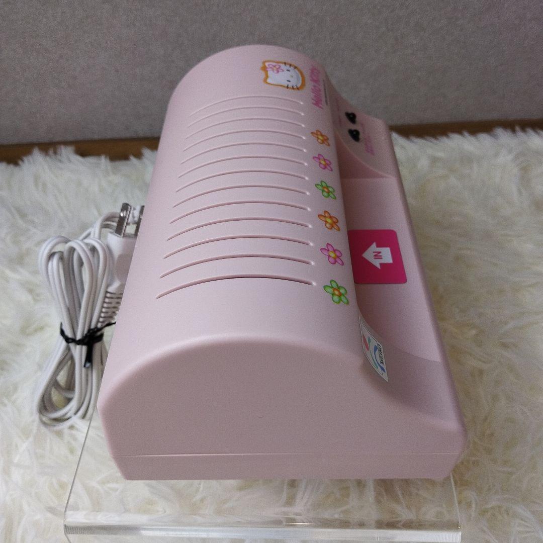ハローキティ　ラミネート機　MSパウチHR-118-KT レトロ　明光商会