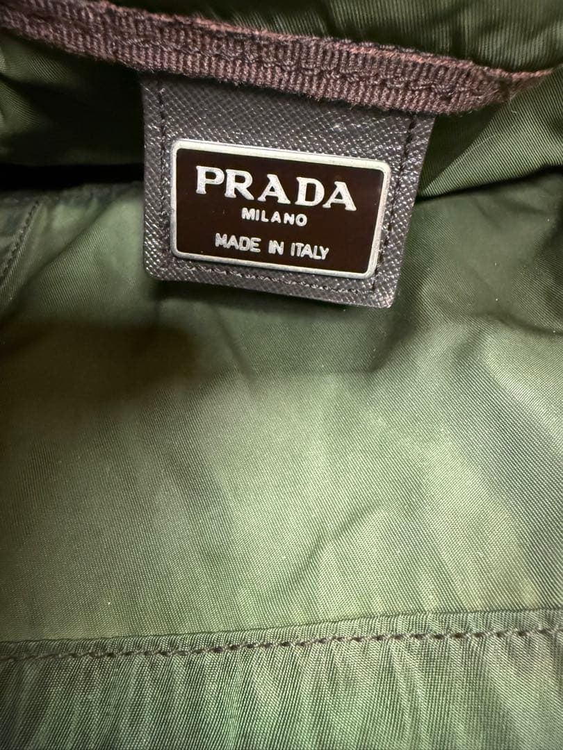 PRADA カーキブラウン ボストンバッグ♡プラダ 南京錠