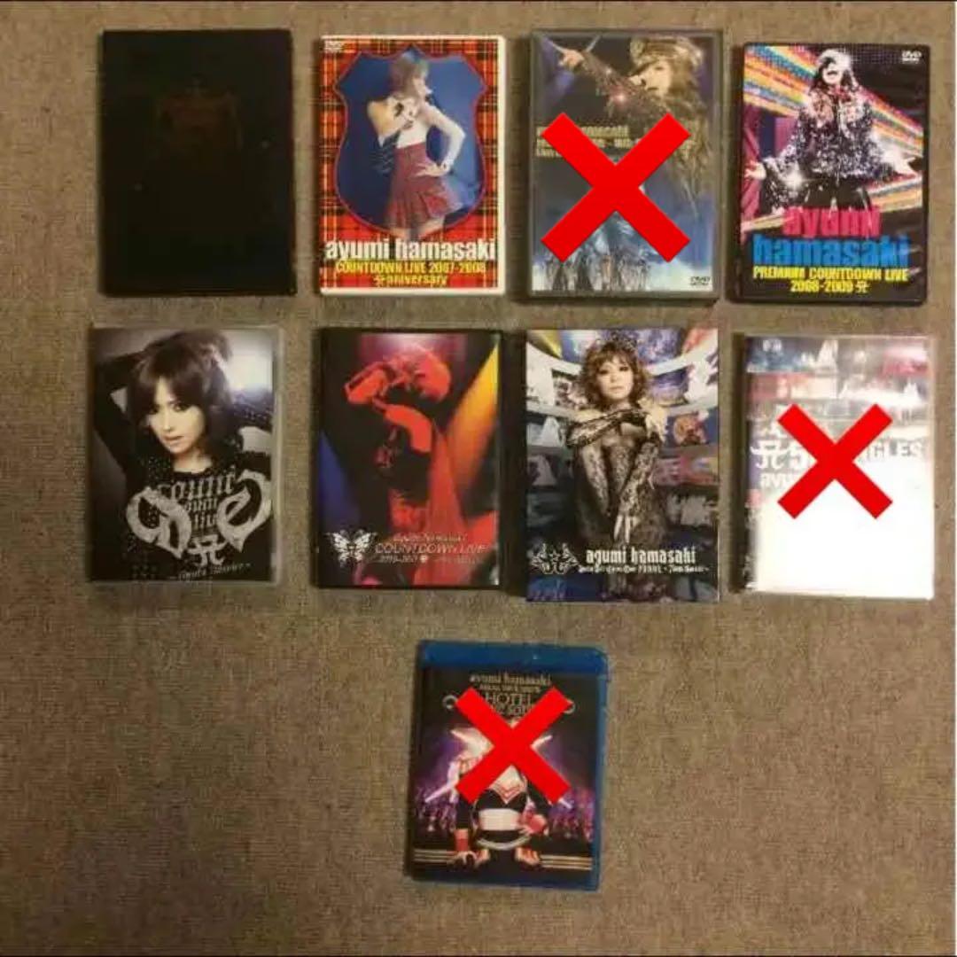 浜崎あゆみ DVD バラ売り可