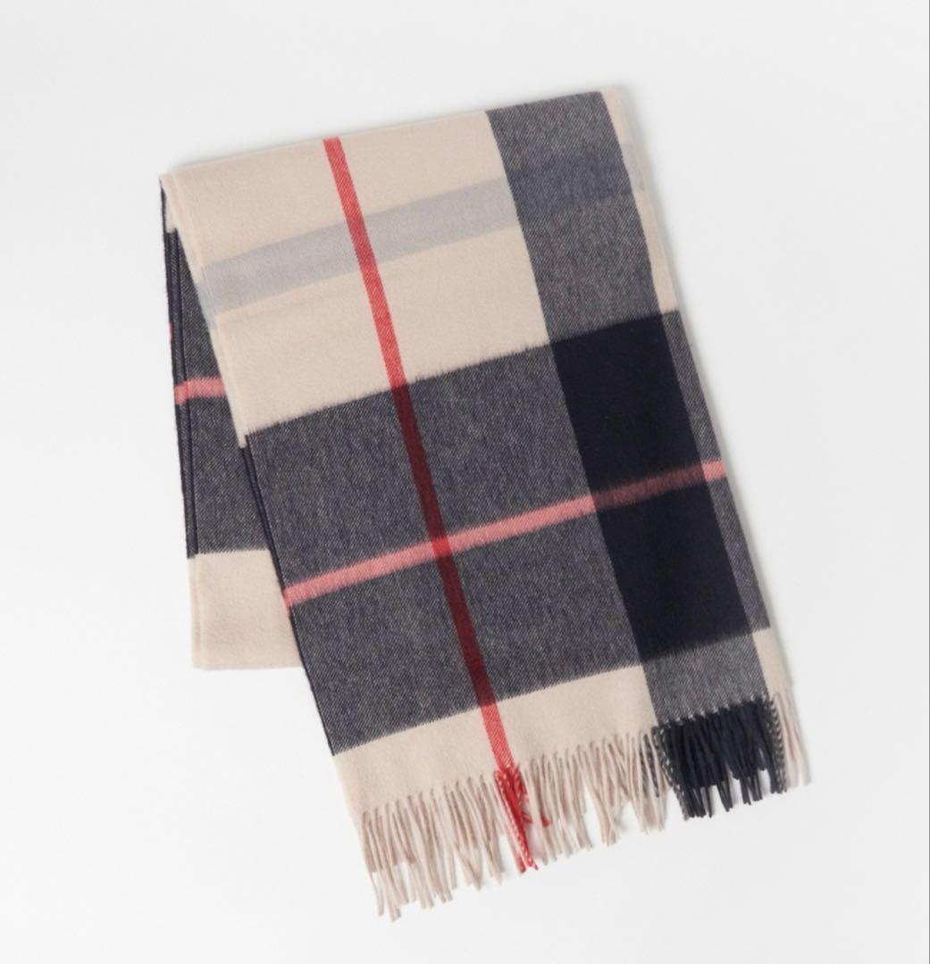 Joshua Ellis 24AW カシミヤ大判ストール　CPG 52280