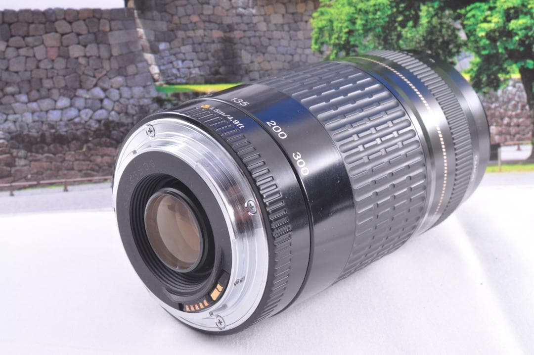フード付き！Canon キヤノン EF75-300mm 望遠レンズ 整備済み。