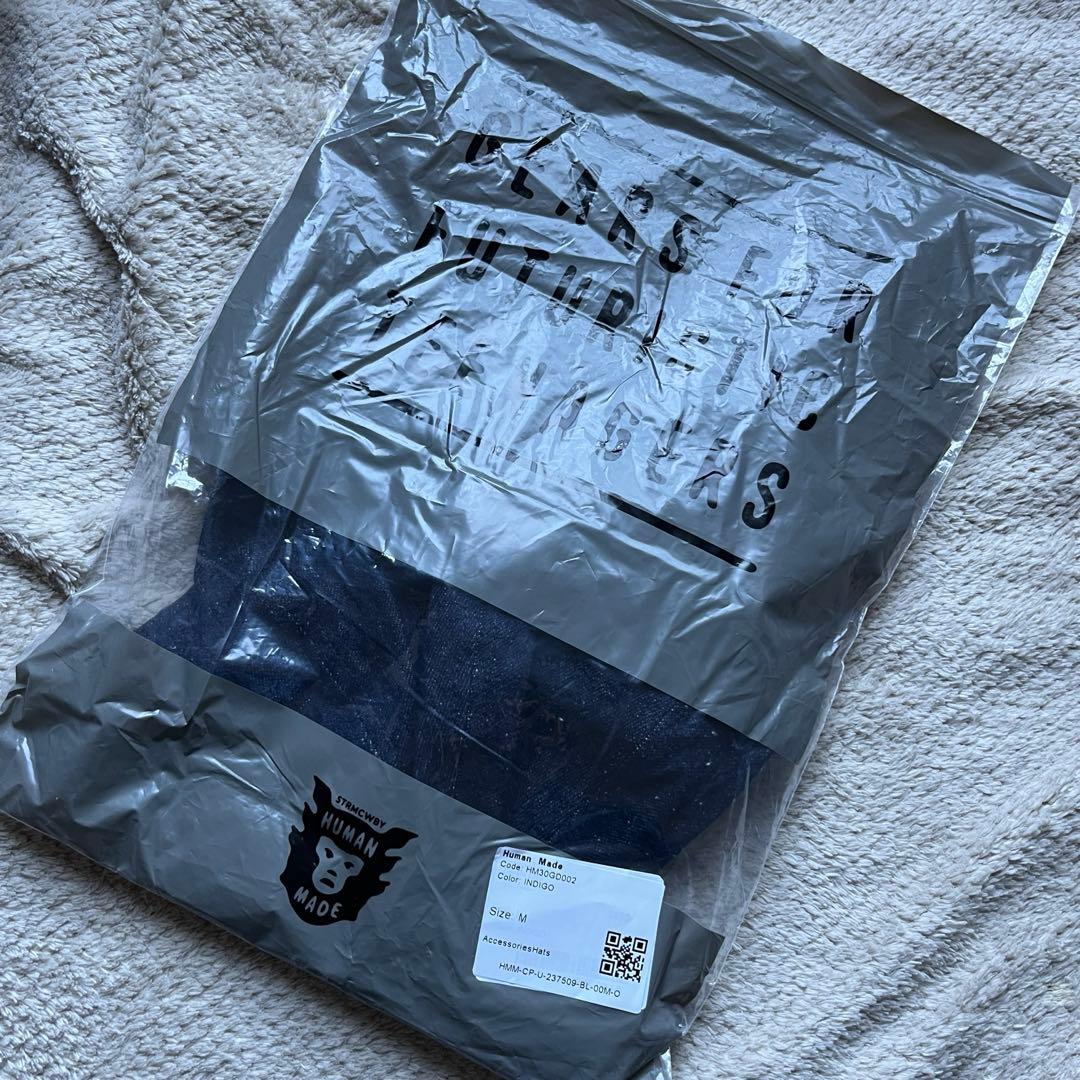 新品 human made denim cap M インディゴ　nigo