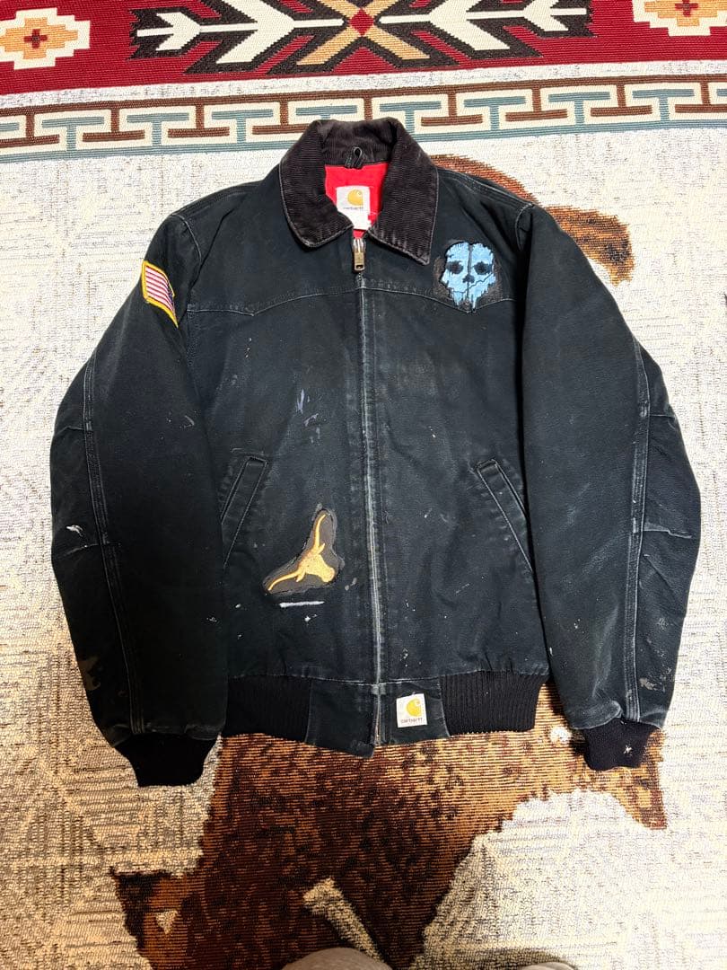 Carhartt サンタフェジャケット ブラック フェード