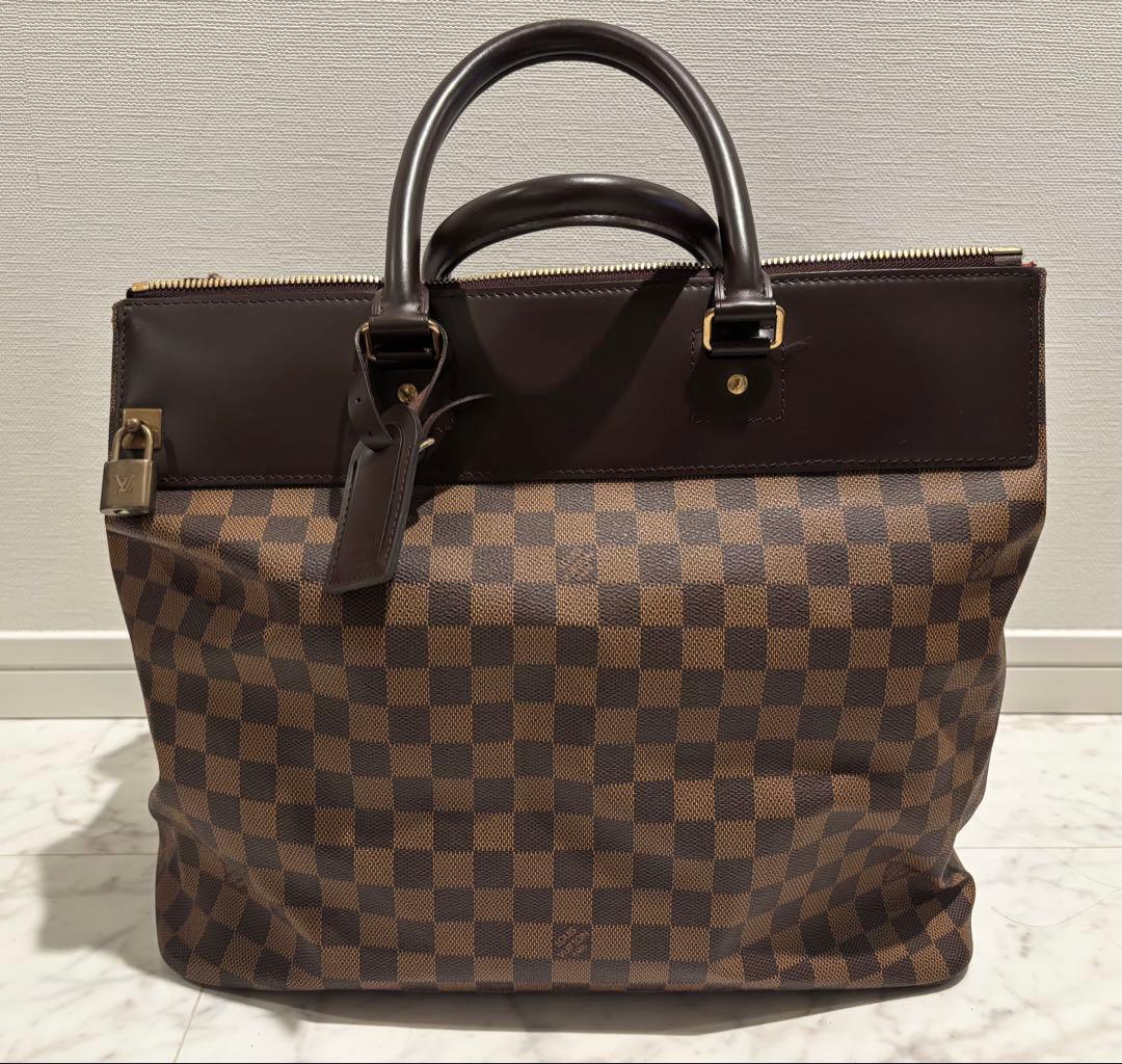 LOUISVUITTON ルイヴィトン グリニッジPM ダミエ ボストンバッグ