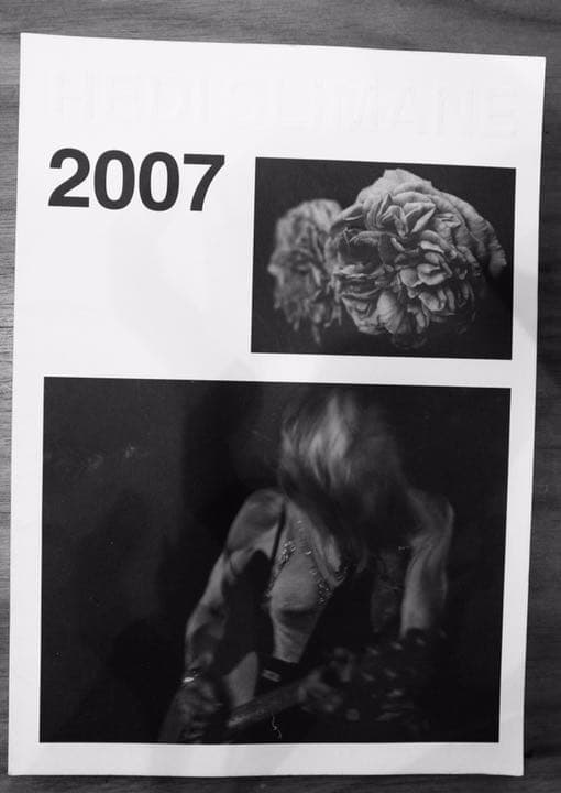 エディスリマン直筆サイン 写真集 Hedi Slimane